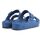 Chaussures Femme Bottes Birkenstock Arizona Ciabatta Donna Elemental Blu 1027376 Bleu