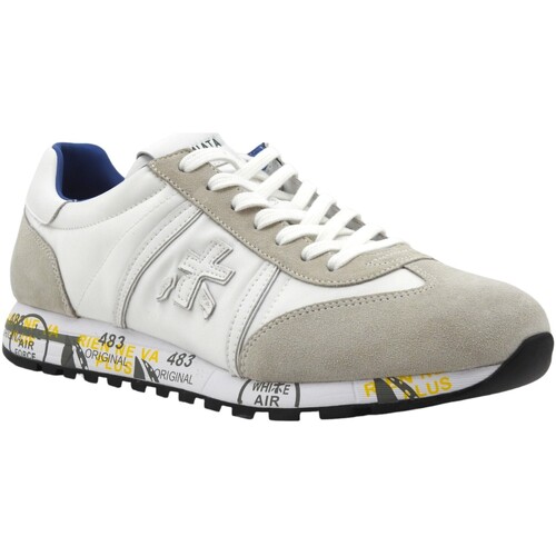 Chaussures Homme Multisport Premiata Coco & Abricot Grey LUCY-206E Blanc