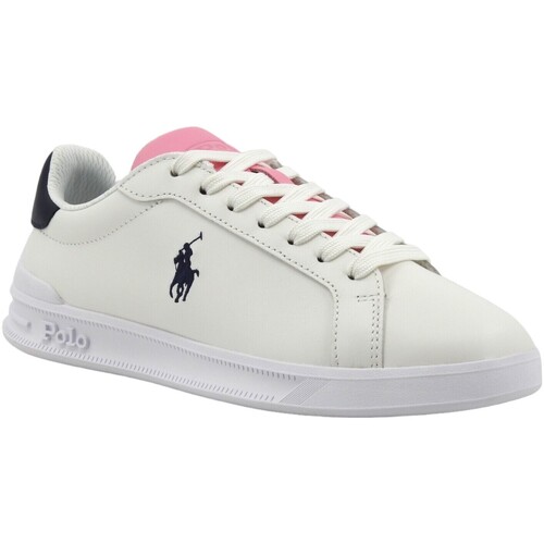Chaussures Femme Bottes Ralph Lauren POLO  La garantie du prix le plus bas Navy Pink 809931260001 Blanc