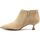 Chaussures Femme Multisport Café Noir CAFENOIR Stivaletto Tronchetto Donna Ecru Beige EF5004 Beige