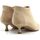 Chaussures Femme Bottes Café Noir CAFENOIR Stivaletto Tronchetto Donna Ecru Beige EF5004 Beige