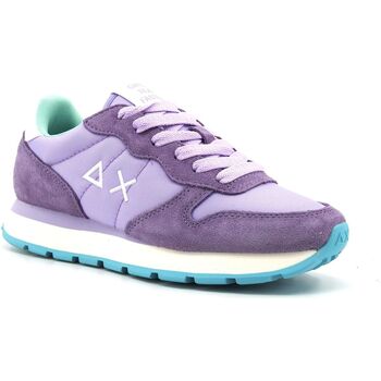 Chaussures Femme Bottes Sun68 Ally Solid Sneaker Donna Lilla Z34201 Violet