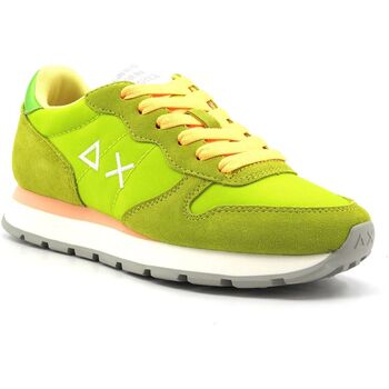 Chaussures Femme Bottes Sun68 Ally Solid Sneaker Donna Lime Z34201 Vert