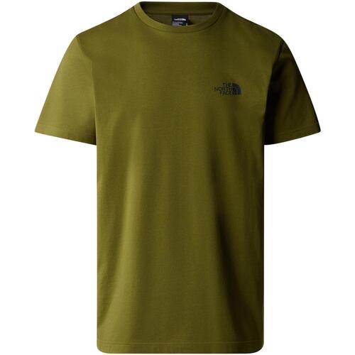 Vêtements Homme T-shirts manches courtes The North Face M s/s simple dome tee Kaki