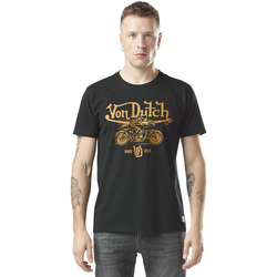 Vêtements Homme Débardeurs / T-shirts sans manche Von Dutch TEE SHIRT BIKER B Noir