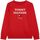Vêtements Garçon Sweats Tommy 0K7 Hilfiger KB0KB08713 - LOGO SWEAT-XND FIERCE RED Rouge