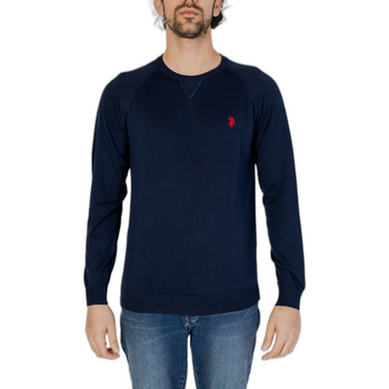 Vêtements Homme Pulls College Embroided Polo Short Neck T-Shirt. 67603 53568 Bleu
