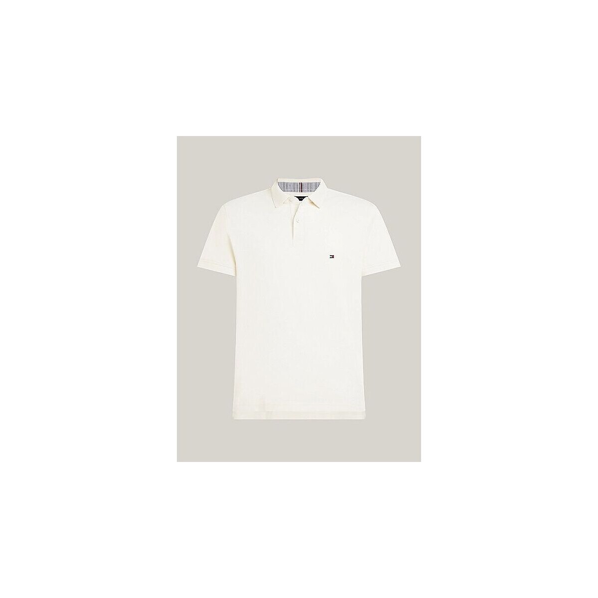 Vêtements Homme T-shirts & Polos Tommy Hilfiger MW0MW17770 - 1985 REGULAR POLO-AEF CALICO Beige