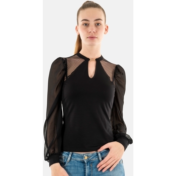 Vêtements Femme T-shirts manches longues Morgan 241-testela Noir
