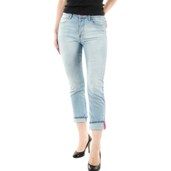 A Petite 'shape and lift' shaping jeans from