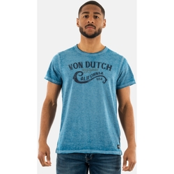 Vêtements Homme T-shirts manches courtes Von Dutch trcalif Bleu