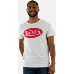 Vêtements Hilfiger T-shirts manches courtes Von Dutch tscfront Blanc