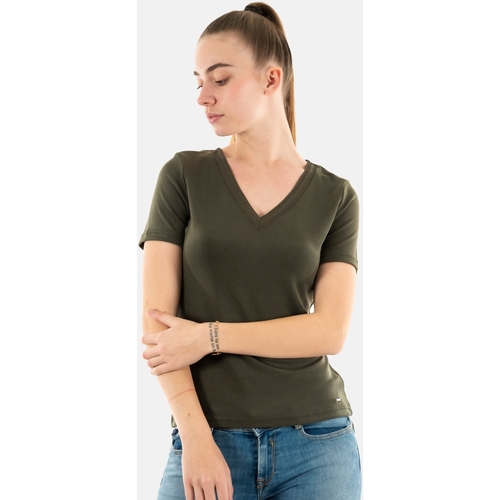 Vêtements Femme T-shirts manches courtes Morgan 212-diwi Vert