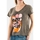 Vêtements Femme T-shirts Dri-Fit manches courtes Please t640 Noir