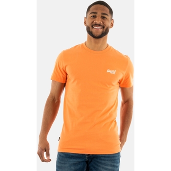 Vêtements Homme T-shirts manches courtes Superdry m1011245a Orange
