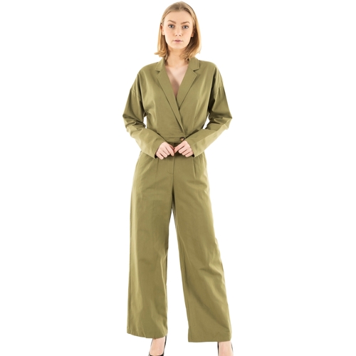 Vêtements Femme Combinaisons / Salopettes La Petite Etoile linka Vert