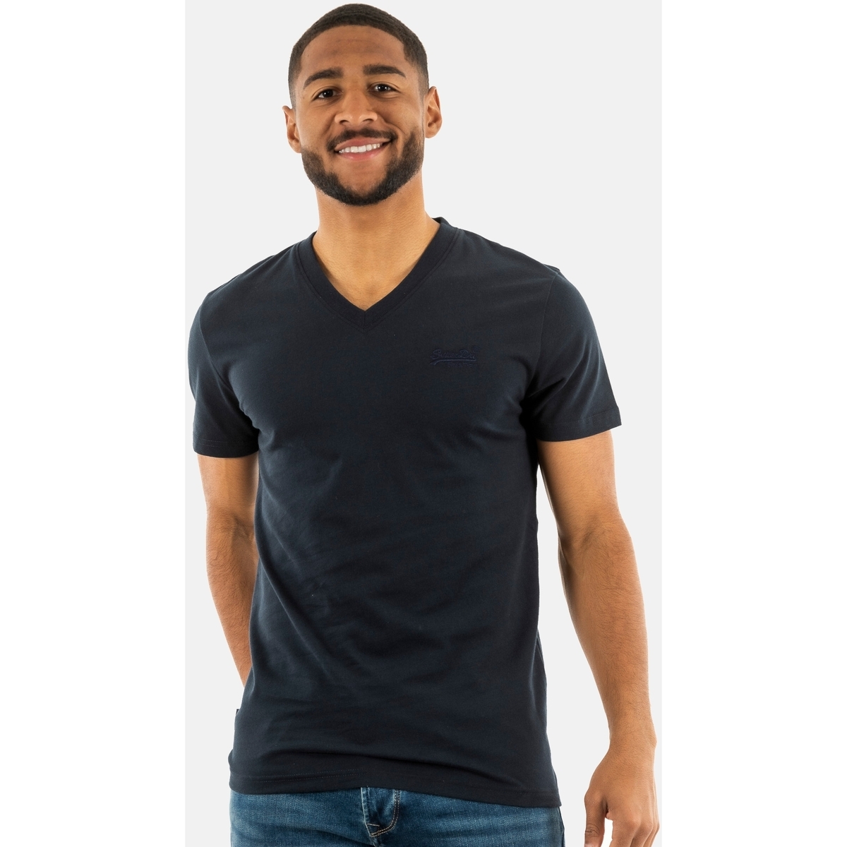 Vêtements Homme T-shirts manches courtes Superdry m1011170e Bleu