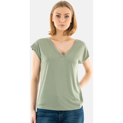 Vêtements Femme T-shirts manches courtes Only 15287041 Vert