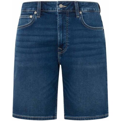 Vêtements Homme Shorts / Bermudas Pepe jeans ponte-jersey Bleu