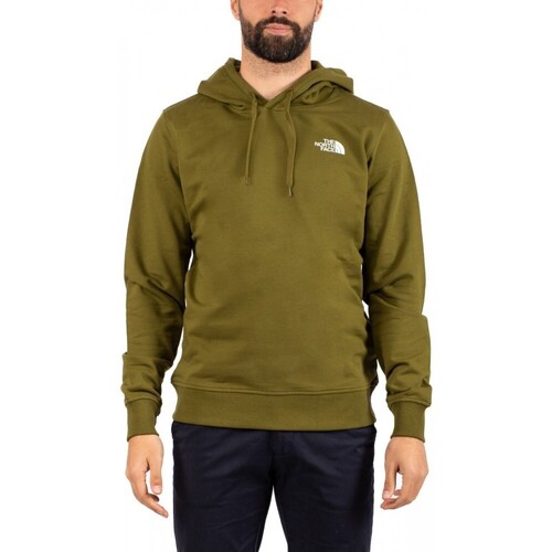 Vêtements Homme T-shirts manches longues The North Face PULL HOMME Vert