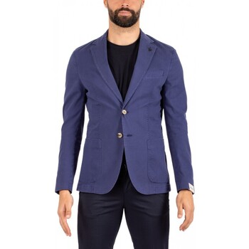 Vêtements Homme Vestes / Blazers Paoloni BLAZER HOMME Bleu