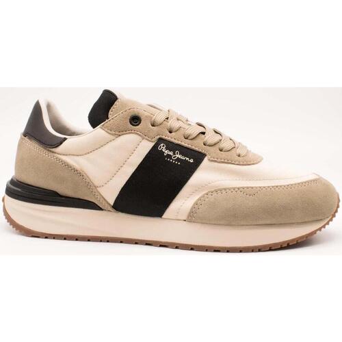 Chaussures Homme Baskets basses Pepe Gabbana jeans  Beige