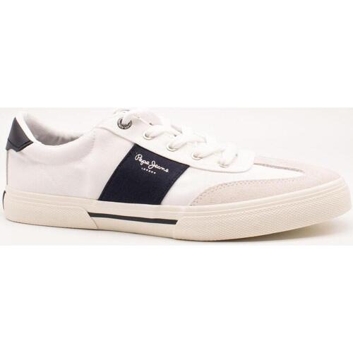 Chaussures Homme Baskets basses Pepe donna JEANS  Blanc