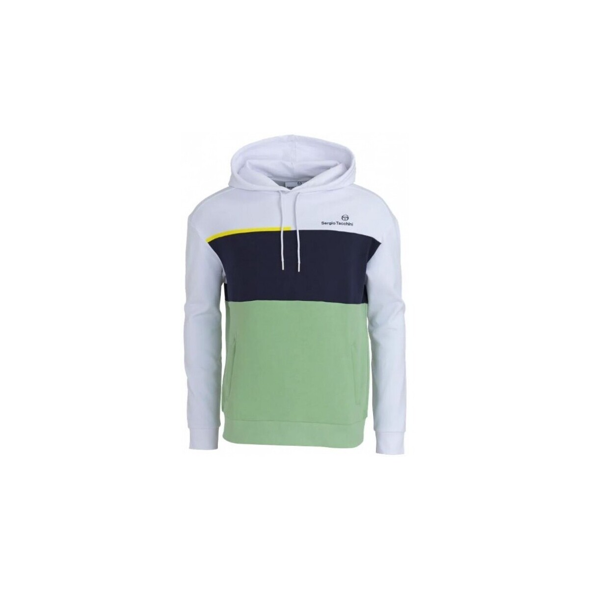 Vêtements Homme Sweats Sergio Tacchini SWEATSHIRT INCASTRO - WHITE/QUIET GREEN - L Multicolore