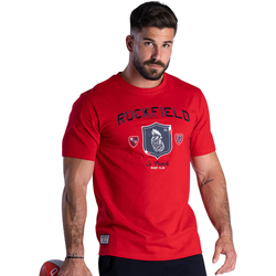 Vêtements Homme Newlife - Seconde Main Ruckfield Tee-shirt col rond Rouge
