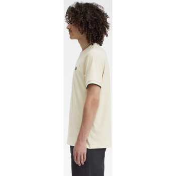Fred Perry - TWIN TIPPED T-SHIRT Beige
