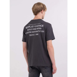 Vêtements Homme T-shirts manches courtes Replay - TSHIRT Noir