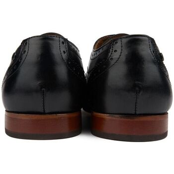 Base London Barbera Chaussures Brogue Noir