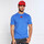 Vêtements Homme T-shirts & Polos BOSS T-shirt Diragolino  bleu en coton Bleu