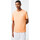 Vêtements Homme T-shirts & Polos Lacoste T-SHIRT REGULAR FIT  ORANGE LOGO BRODÉ Orange