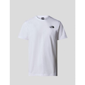 Vêtements Homme T-shirts manches courtes The North Face  Blanc