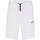 Vêtements Homme Shorts / Bermudas BOSS SHORT RELAXED FIT EN MOLLETON DE COTON BLANC AVEC LOGO MANUS Blanc