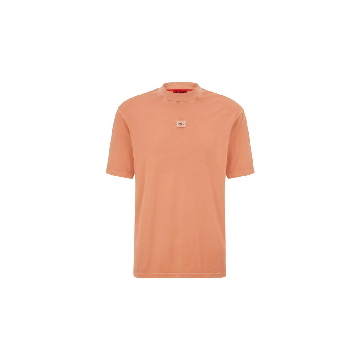 Vêtements Homme T-shirts & Polos BOSS T-SHIRT ORANGE RELAXED FIT EN JERSEY DE COTON AVEC PATCH LOG Orange