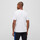 Vêtements Homme T-shirts & Polos BOSS T-SHIRT TEE TAPE  BLANC REGULAR FIT AVEC RUBAN DE CHAQUE Blanc