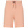 Vêtements Homme Shorts / Bermudas BOSS SHORT DIZ_C  ROSE SAUMON EN MOLLETON DE COTON AVEC BADGE Rose