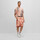 Vêtements Homme Shorts / Bermudas BOSS SHORT DIZ_C  ROSE SAUMON EN MOLLETON DE COTON AVEC BADGE Rose