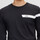 Vêtements Homme T-shirts & Polos BOSS T-SHIRT C2h4 NOIR À MANCHES LONGUES EN COTON STRETCH AVEC LO Noir