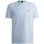 Vêtements Homme T-shirts & Polos BOSS T-SHIRT  TEE BLEU PASTEL REGULAR FIT EN COTON STRETCH AV Bleu