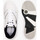 Chaussures Homme Baskets mode Lacoste BASKETS  LINESHOT EN CUIR À COL CONTRASTÉ BLANCHES ET Blanc