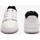 Chaussures Homme Baskets mode Lacoste BASKETS  LINESHOT EN CUIR À COL CONTRASTÉ BLANCHES ET Blanc