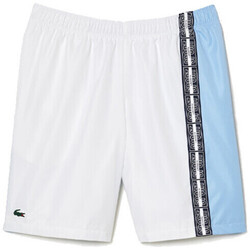 Vêtements Homme Shorts / Bermudas Lacoste SHORT  TENNIS REGULAR FIT EN FIBRES RECYCLÉES BLEU BL Bleu