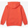 Vêtements Enfant Sweats Lacoste SWEATSHIRT À CAPUCHE ORANGE ENFANT EN MOLLETON DE COTON BIOL Orange