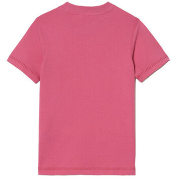 Lacoste T-shirt i jersey av pimabomull med Henley-krage