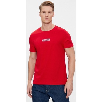 Vêtements Homme T-shirts & Polos Tommy Hilfiger MW0MW34387 Rouge