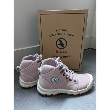 Chaussures Femme Baskets montantes Aigle Baskets sneakers montantes Rose