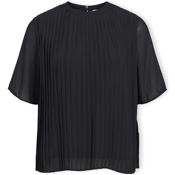blouses object  top mila 2/4 - black 